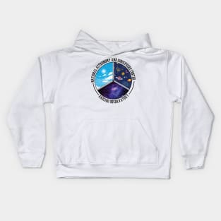 Arecibo Observatory logo - National Astronomy and Ionosphere Center Kids Hoodie